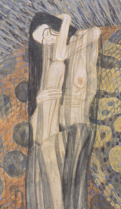 Dolore rosicchiante da Gustav Klimt